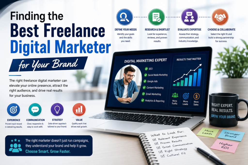 Finding the Best Freelance Digital Marketer for Your Brand