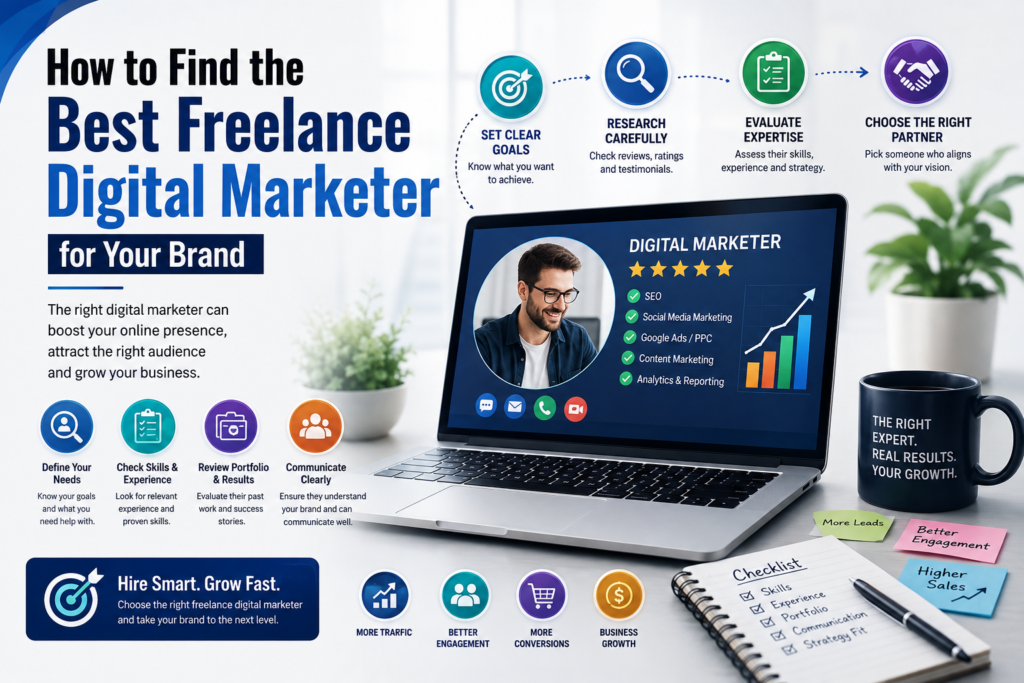 How to Find the Best Freelance Digital Marketer for Your Brand