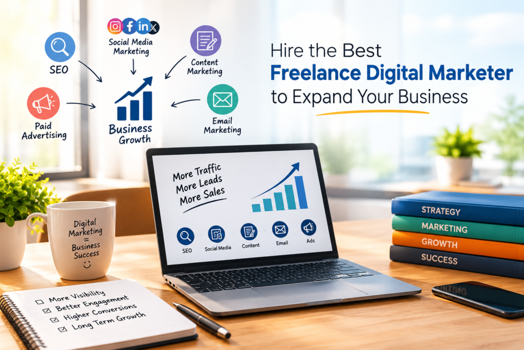 Hire the Best Freelance Digital Marketer to Expand Your Business