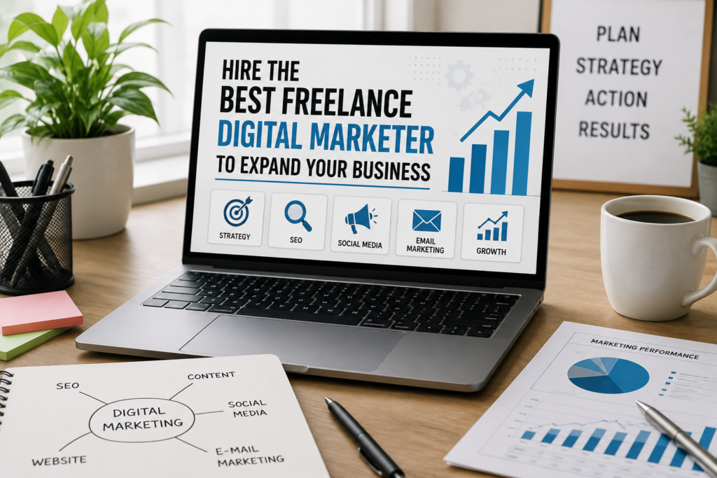 Hire the Best Freelance Digital Marketer to Expand Your Business